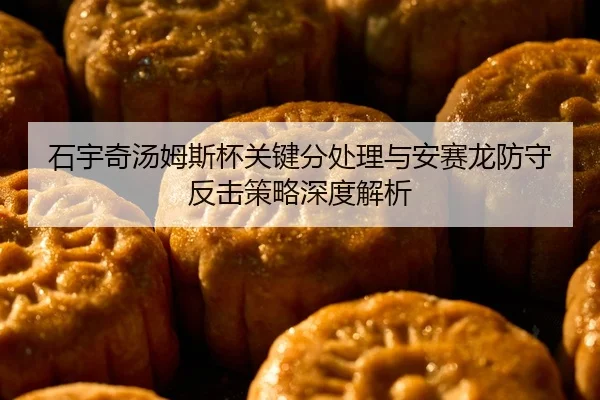 石宇奇汤姆斯杯关键分处理与安赛龙防守反击策略深度解析